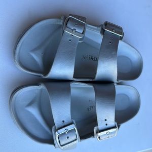 Birkenstock Arizona Essentials EVA Silver